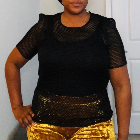 Milly Fishnet Shirt - Picture 6 of 6